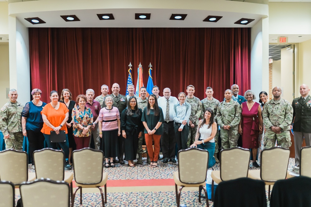 Quarterly Volunteer Ceremony recognizes individuals who make a difference across Fort Novosel
