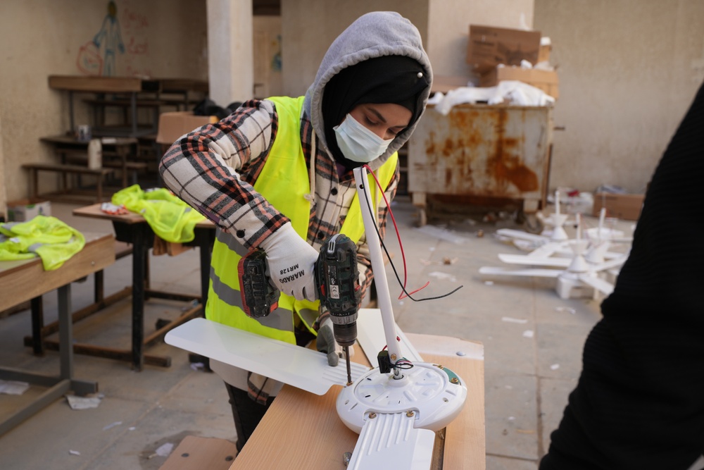 In celebration of Women Equality Day, USAID, through the Office of Transition Initiatives (OTI), partnered with three women-led organizations in Dhi Qar to elevate education in Nasiriyah and Islah districts.