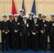 Rear Admiral Darin K. Via visits Officer Training Command Newport