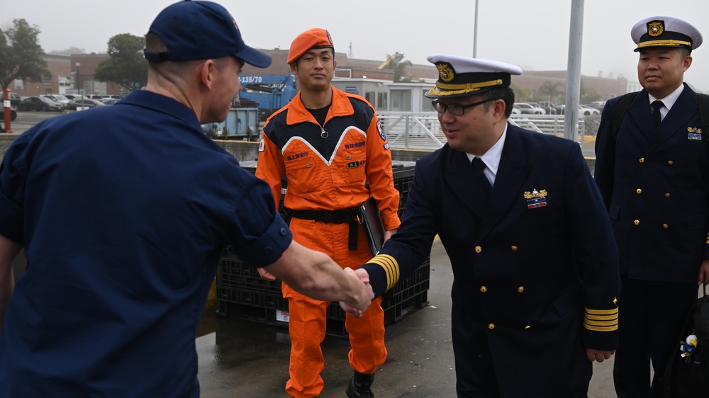 Japanese Coast Guard delegation visits Coast Guard Cutter Munro