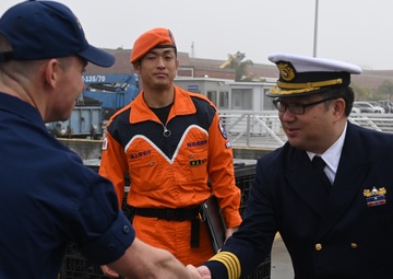 Japanese Coast Guard delegation visits Coast Guard Cutter Munro
