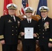 Rear Admiral Darin K. Via visits Officer Training Command Newport