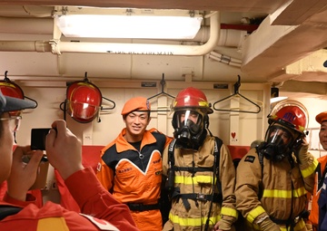 Japanese Coast Guard delegation visits Coast Guard Cutter Munro