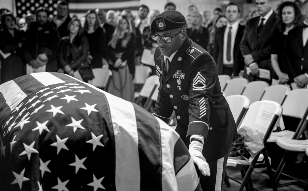 Capt. Anderson King Remembered at Funeral