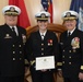 Rear Admiral Darin K. Via visits Officer Training Command Newport