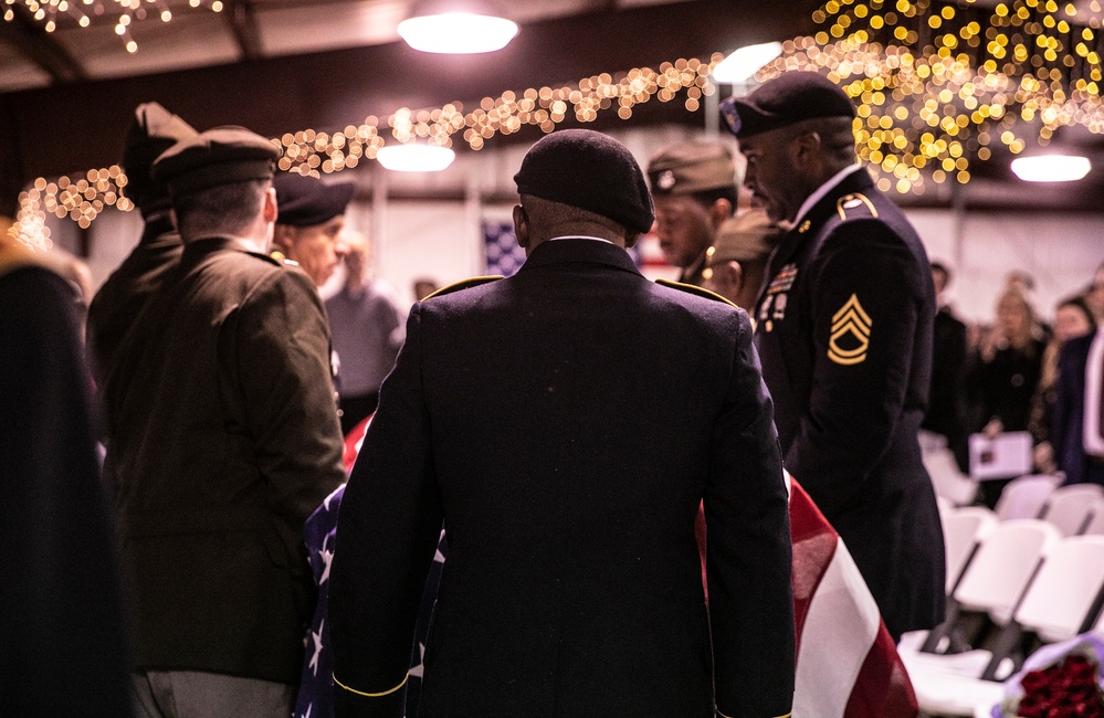 Capt. Anderson King Remembered at Funeral