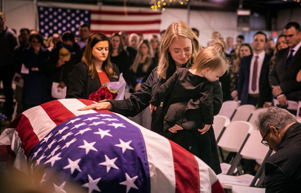 Capt. Anderson King Remembered at Funeral