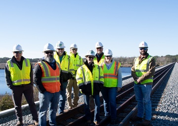 Trestle replacement project finishes ahead of schedule
