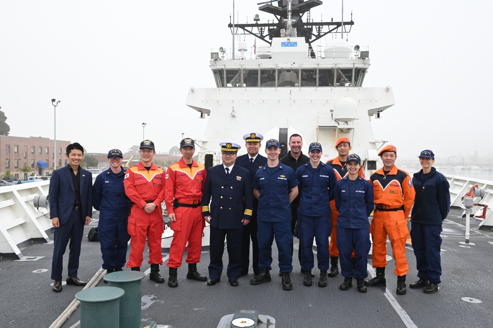 Japanese Coast Guard delegation visits Coast Guard Cutter Munro