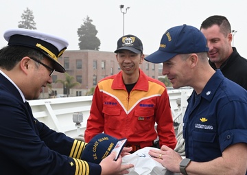 Japanese Coast Guard delegation visits Coast Guard Cutter Munro