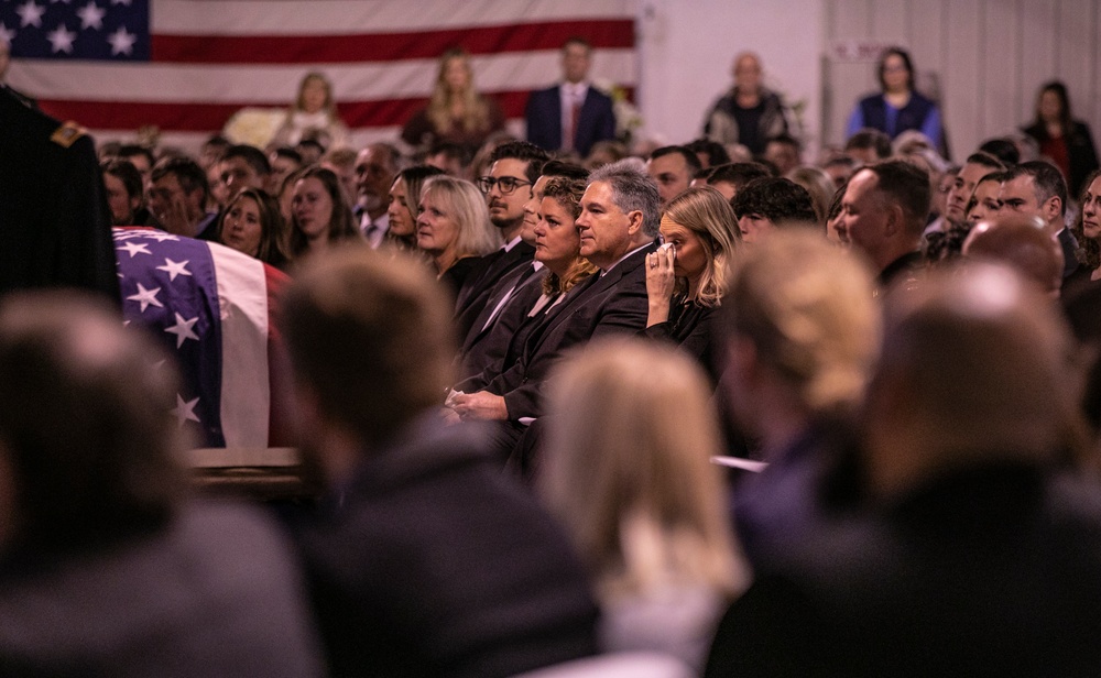 Capt. Anderson King Remembered at Funeral