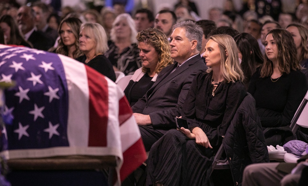 Capt. Anderson King Remembered at Funeral