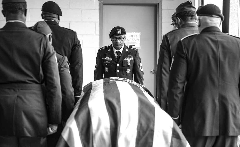 Capt. Anderson King Remembered at Funeral