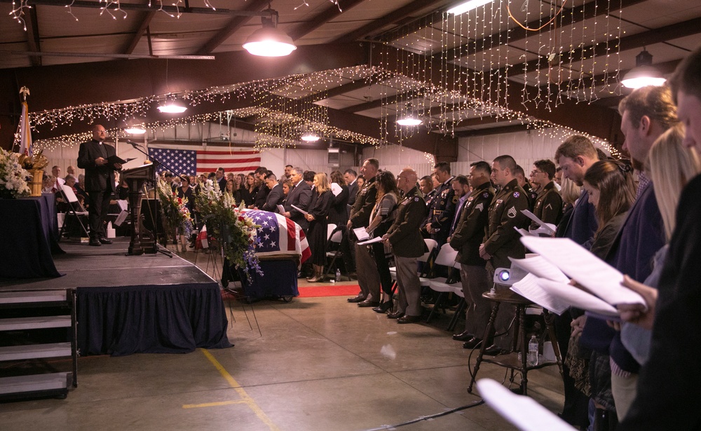 Capt. Anderson King Remembered at Funeral