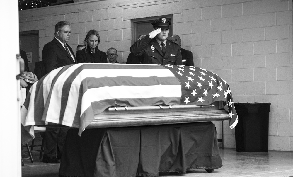 Capt. Anderson King Remembered at Funeral