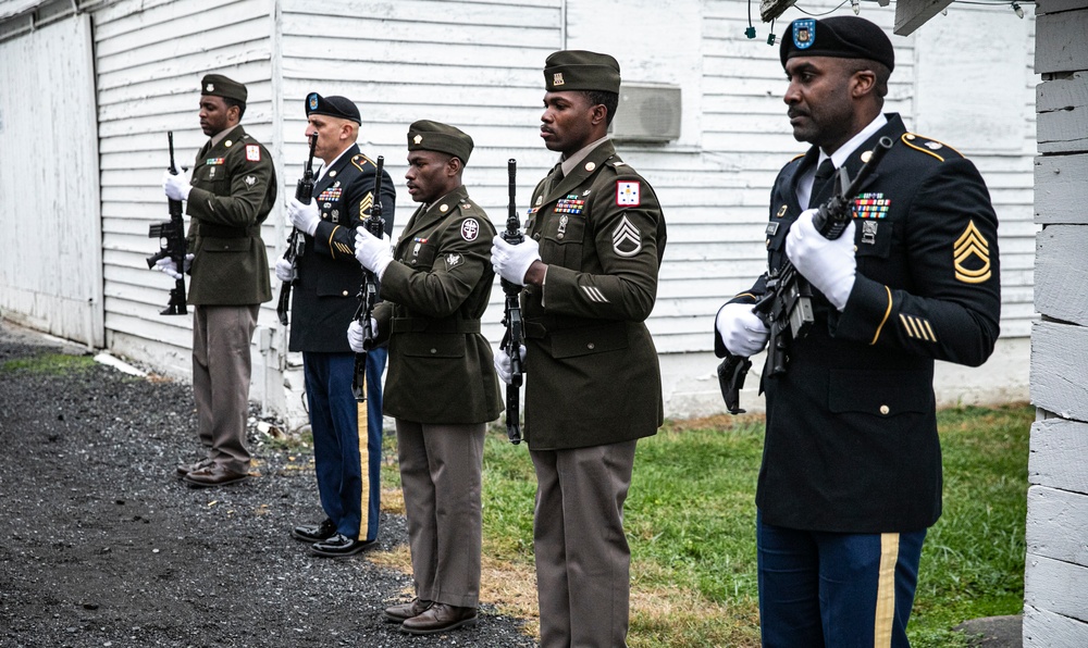 Capt. Anderson King Remembered at Funeral