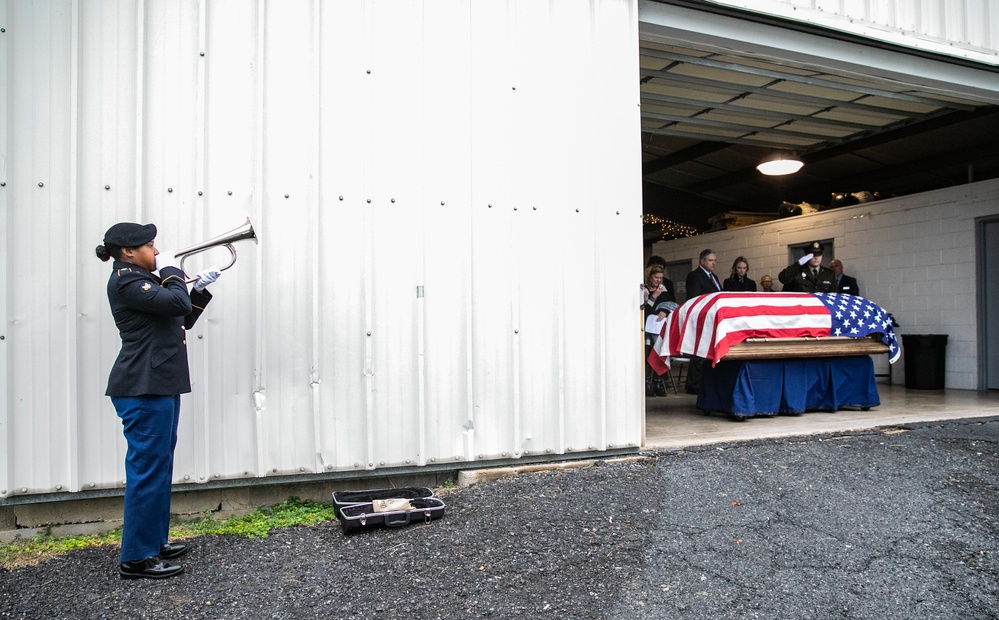 Capt. Anderson King Remembered at Funeral