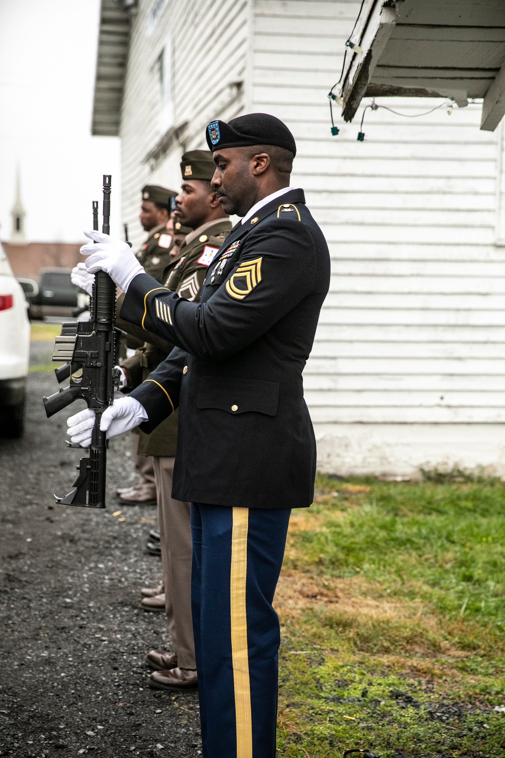 Capt. Anderson King Remembered at Funeral