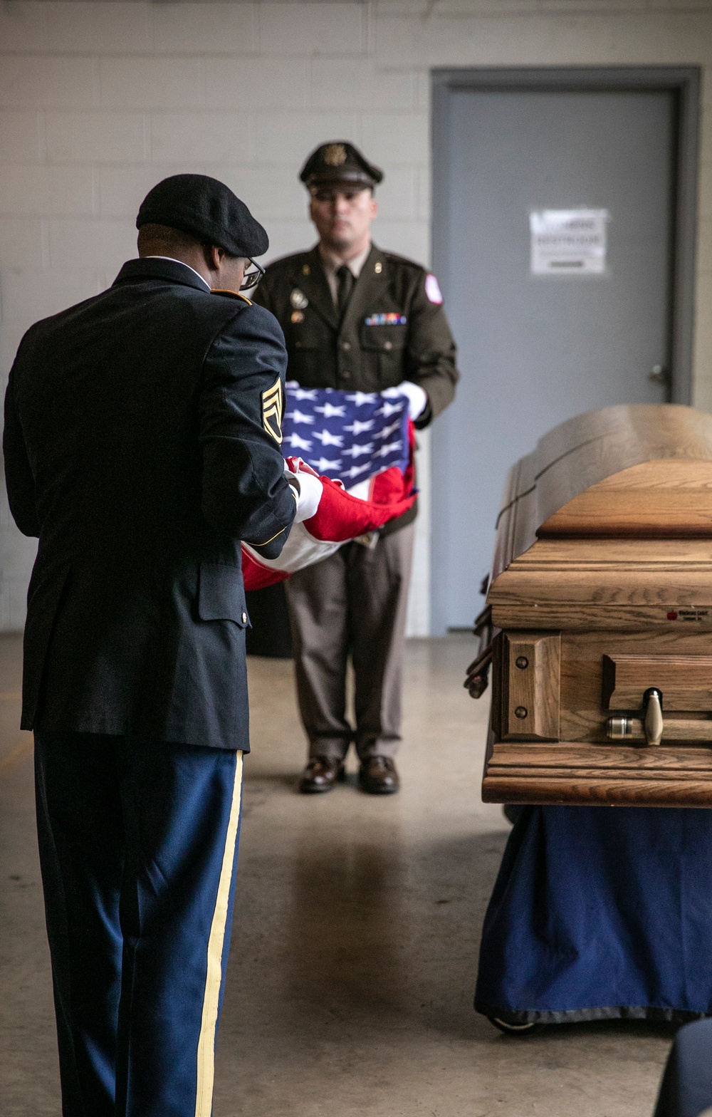 Capt. Anderson King Remembered at Funeral