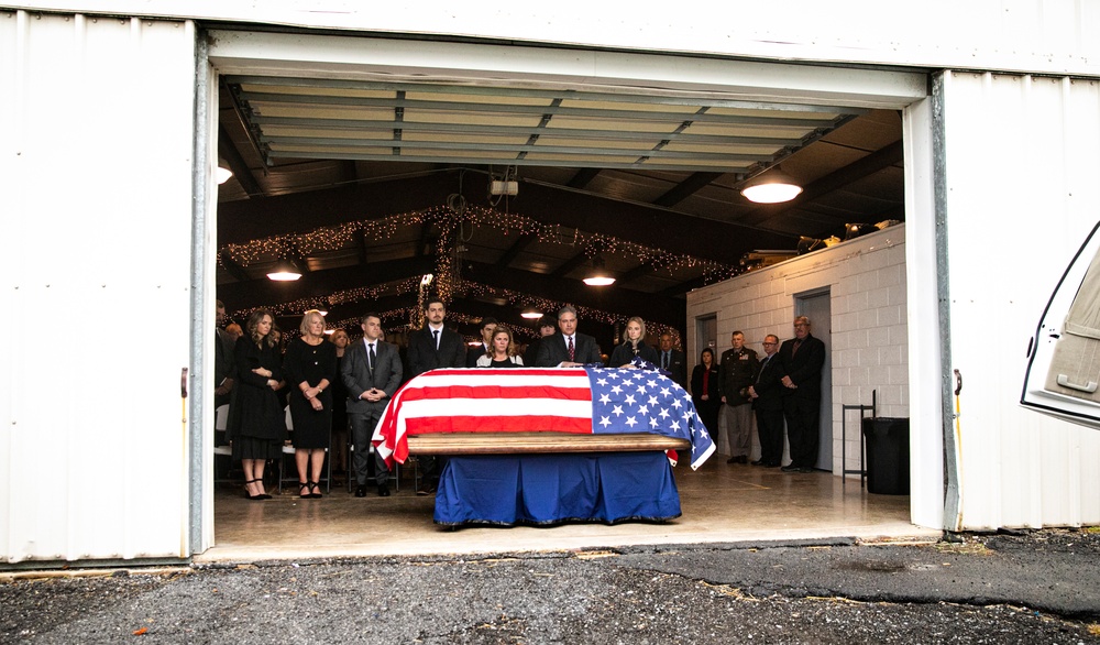 Capt. Anderson King Remembered at Funeral