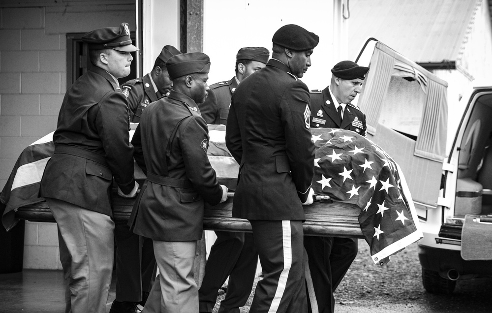 Capt. Anderson King Remembered at Funeral