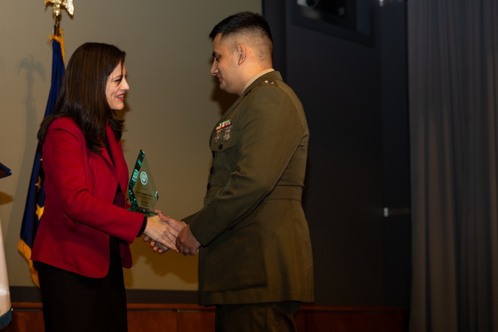 Marines recognized at DoD Chief of Information Award Ceremony