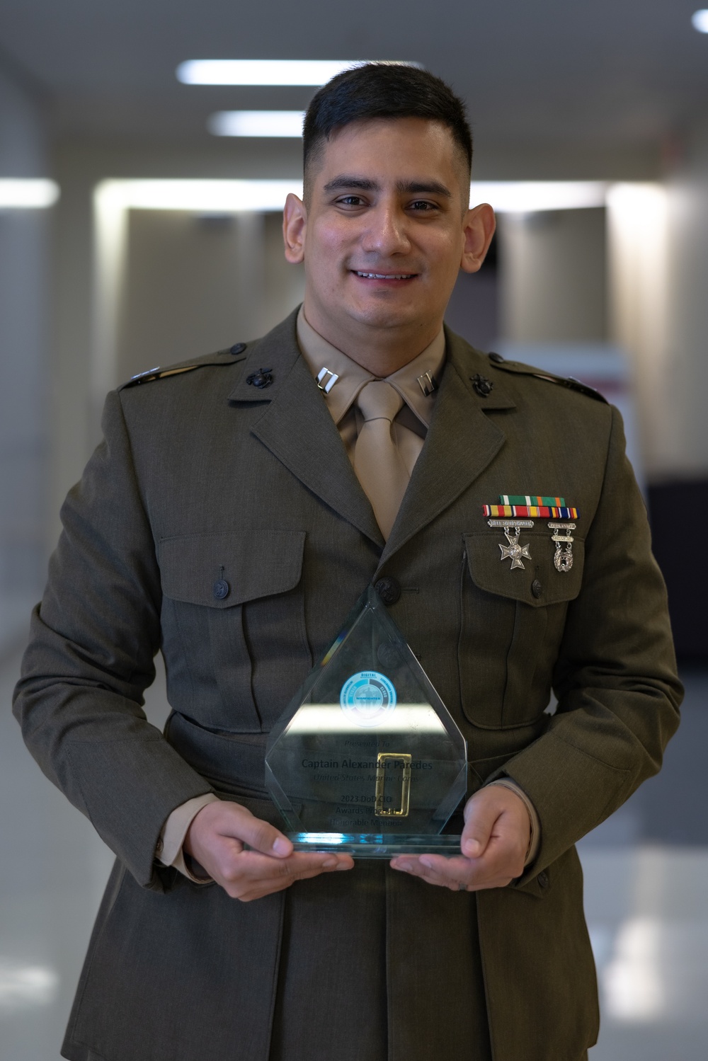 Marines recognized at DoD Chief of Information Award Ceremony