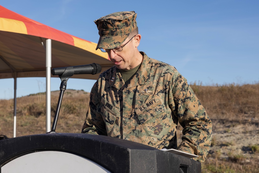 2nd Bn., 1st Marines holds relief, appointment ceremony