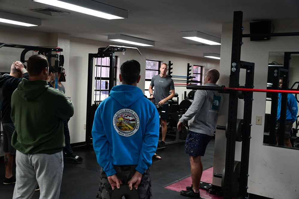 Coast Guard Sector St. Petersburg hosts Christmas Weightlifting Competition