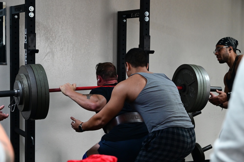 Coast Guard Sector St. Petersburg hosts Christmas Weightlifting Competition