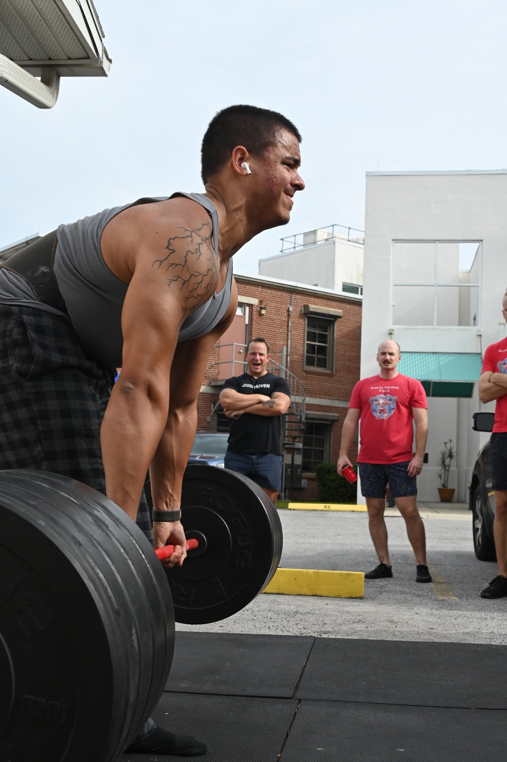 Coast Guard Sector St. Petersburg hosts Christmas Weightlifting Competition