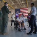 World War II veteran experiences modern cockpit