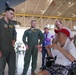 World War II veteran experiences modern cockpit