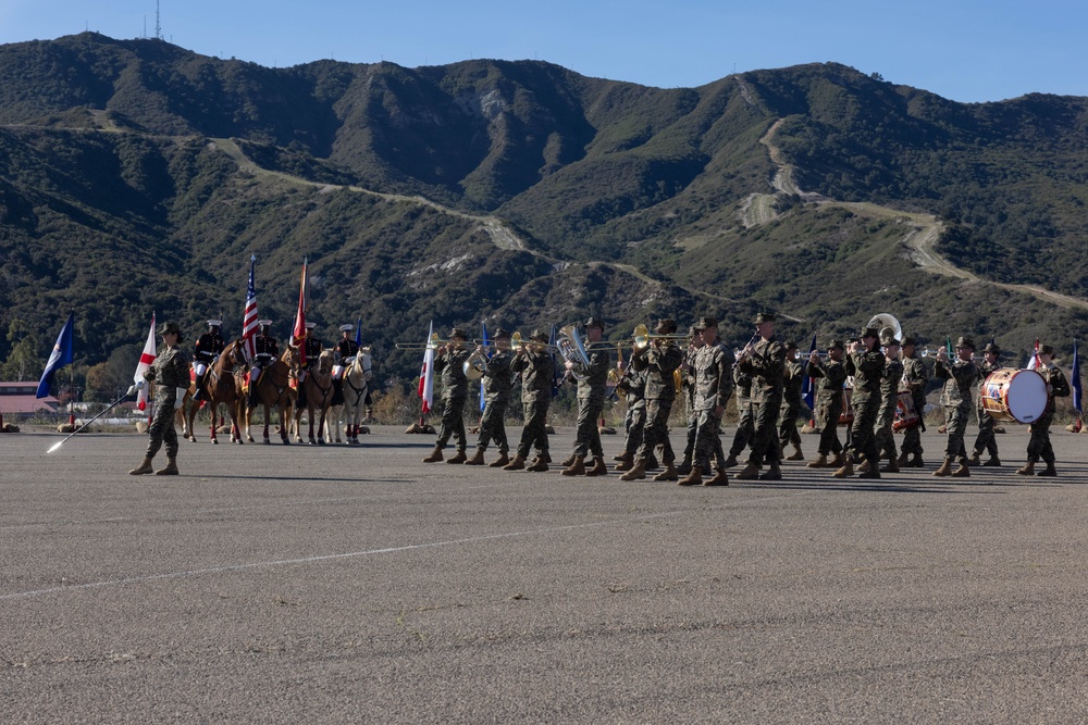 2nd Bn., 1st Marines holds change of command ceremony