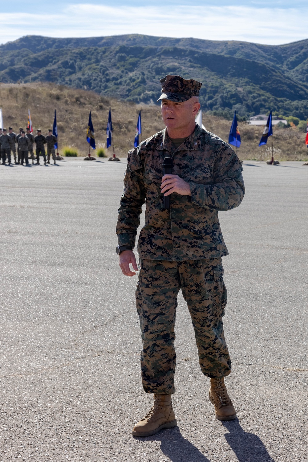 2nd Bn., 1st Marines holds change of command ceremony