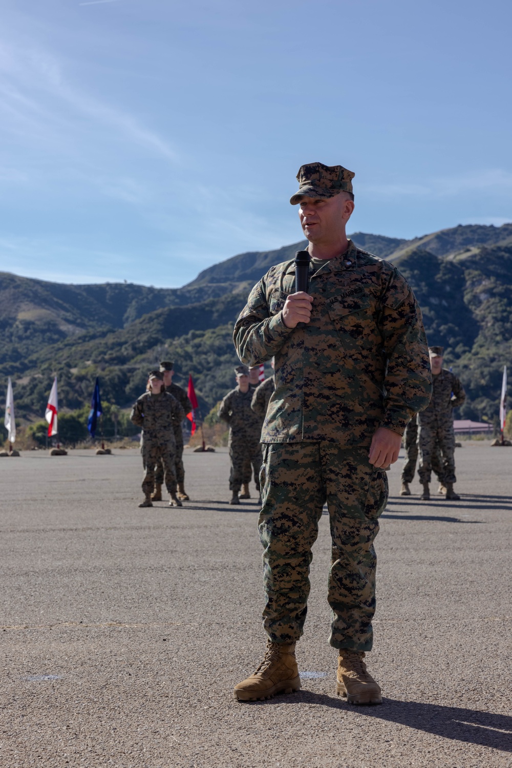 2nd Bn., 1st Marines holds change of command ceremony