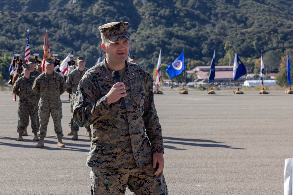 2nd Bn., 1st Marines holds change of command ceremony