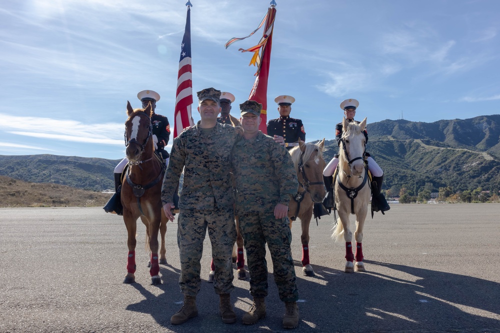 2nd Bn., 1st Marines holds change of command ceremony