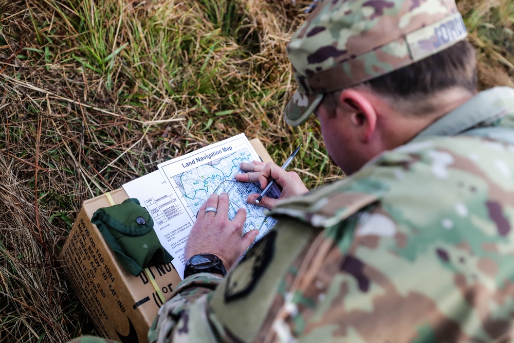 83rd Chemical Battalion CBRN Soldier of the Year Event - Land Navigation