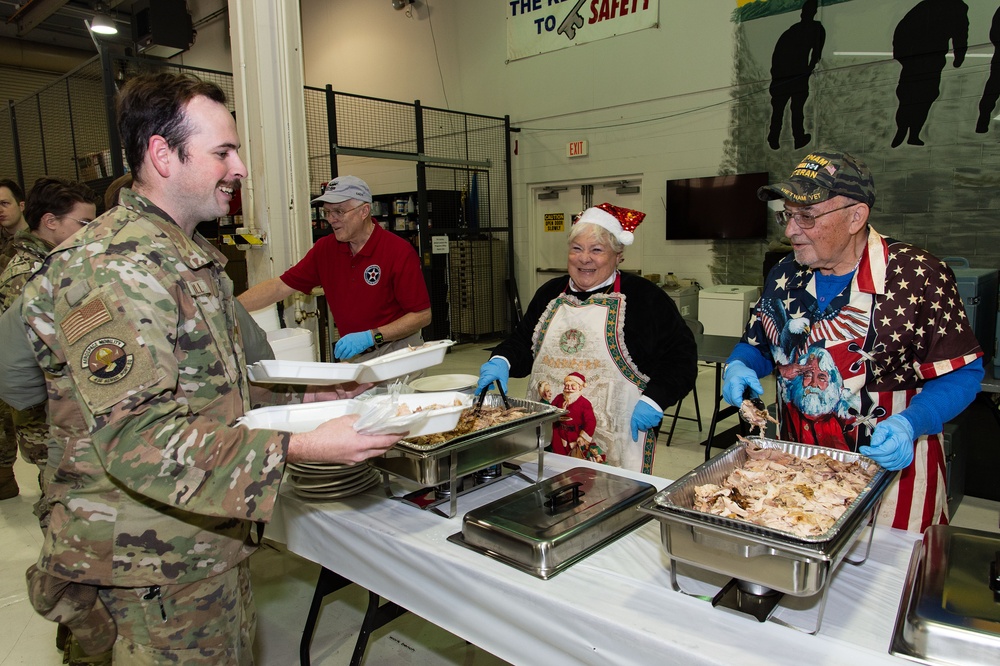 Operation Feed the Troops serves Team Dover