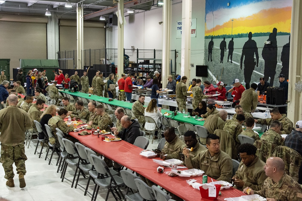 Operation Feed the Troops serves Team Dover