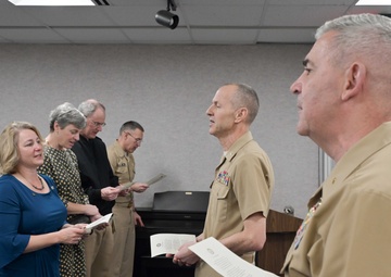 Promotion Ceremony for Navy Deputy Chief of Chaplains