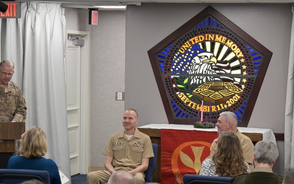 Promotion Ceremony for Navy Deputy Chief of Chaplains