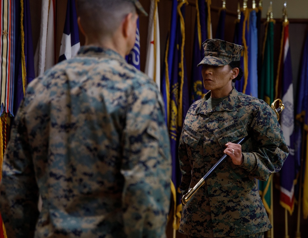 Passing the torch: 4th Marine Aircraft Wing hosts Sgt. Maj. relief and appointment ceremony