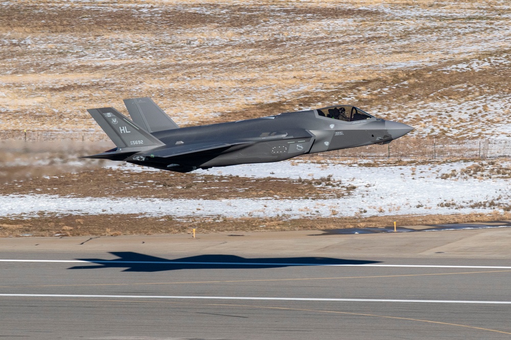 F-35 Demo Practice at Hill Air Force Base