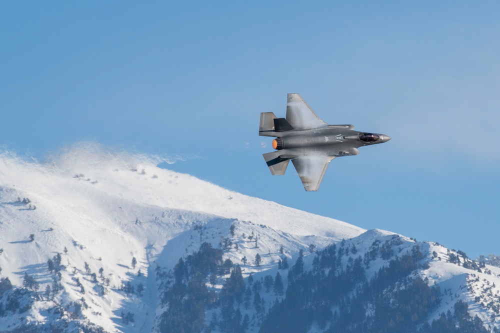 F-35 Demo Practice at Hill Air Force Base