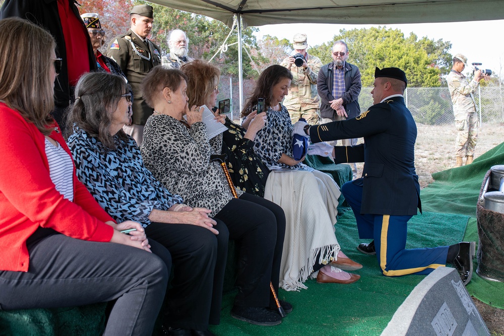WWII Soldier laid to rest at Fort Cavazos after 70 years in Belgium