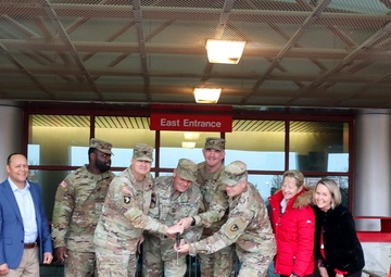 Ribbon Cutting Welcome Center Building 4700