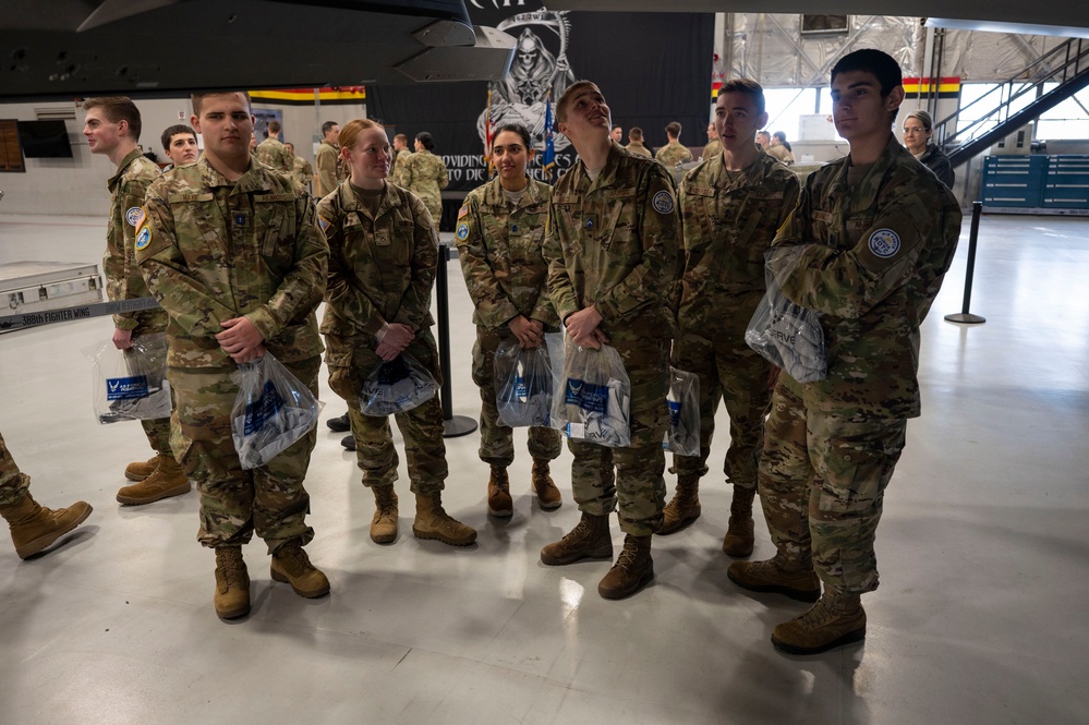 JROTC Cadets visit Hill Air Force Base