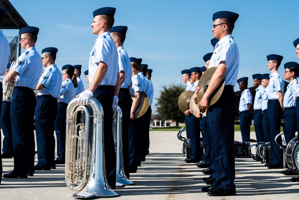 USAF BMT Graduation, Airman's Run and Coin Ceremony -- 22-23 Feb. 2023